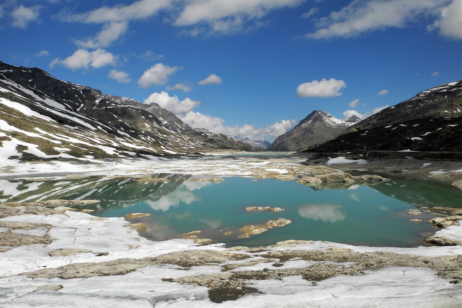 Am Bernina-Paß / Schweiz