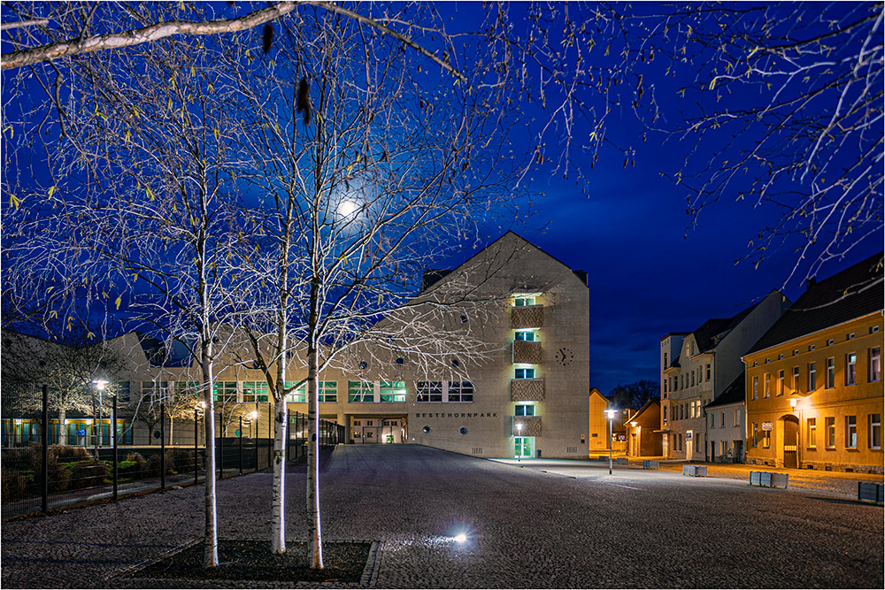 Am Bestehornpark in Aschersleben