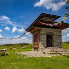 Am Bhutan Tempel