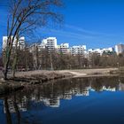 am Bibersee in Ulm