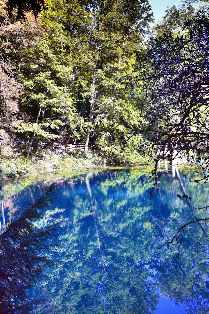 Am Blautopf in Blaubeuren