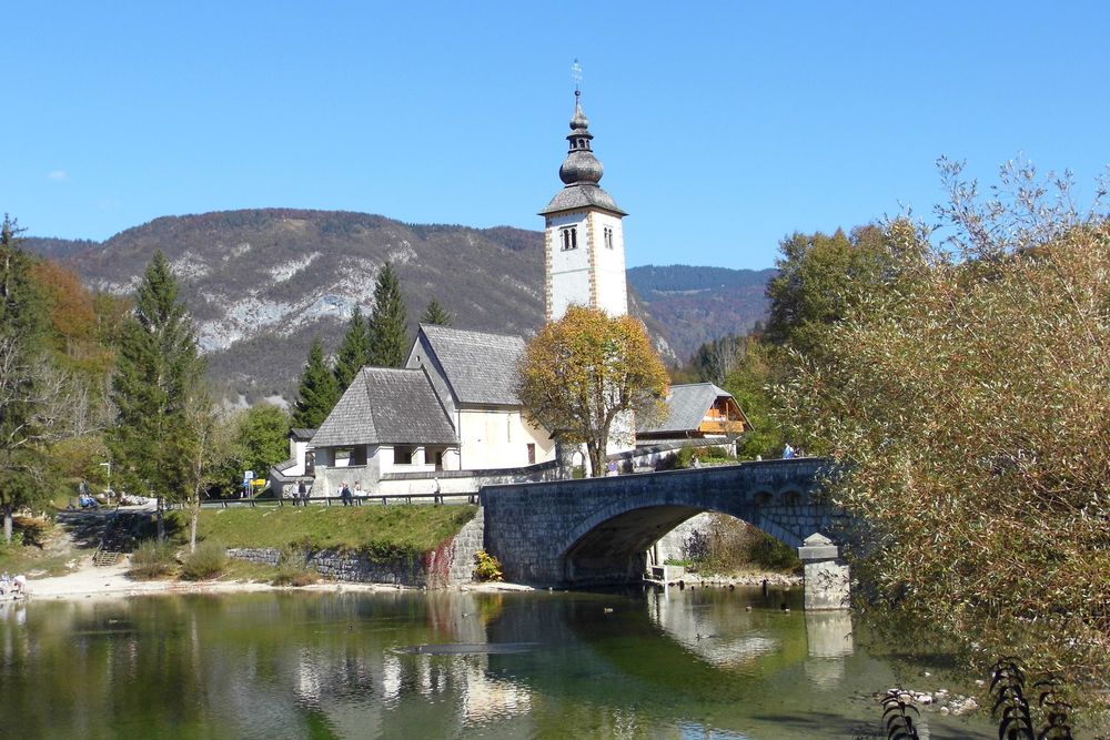 Am "Bledersee"/Slowenien