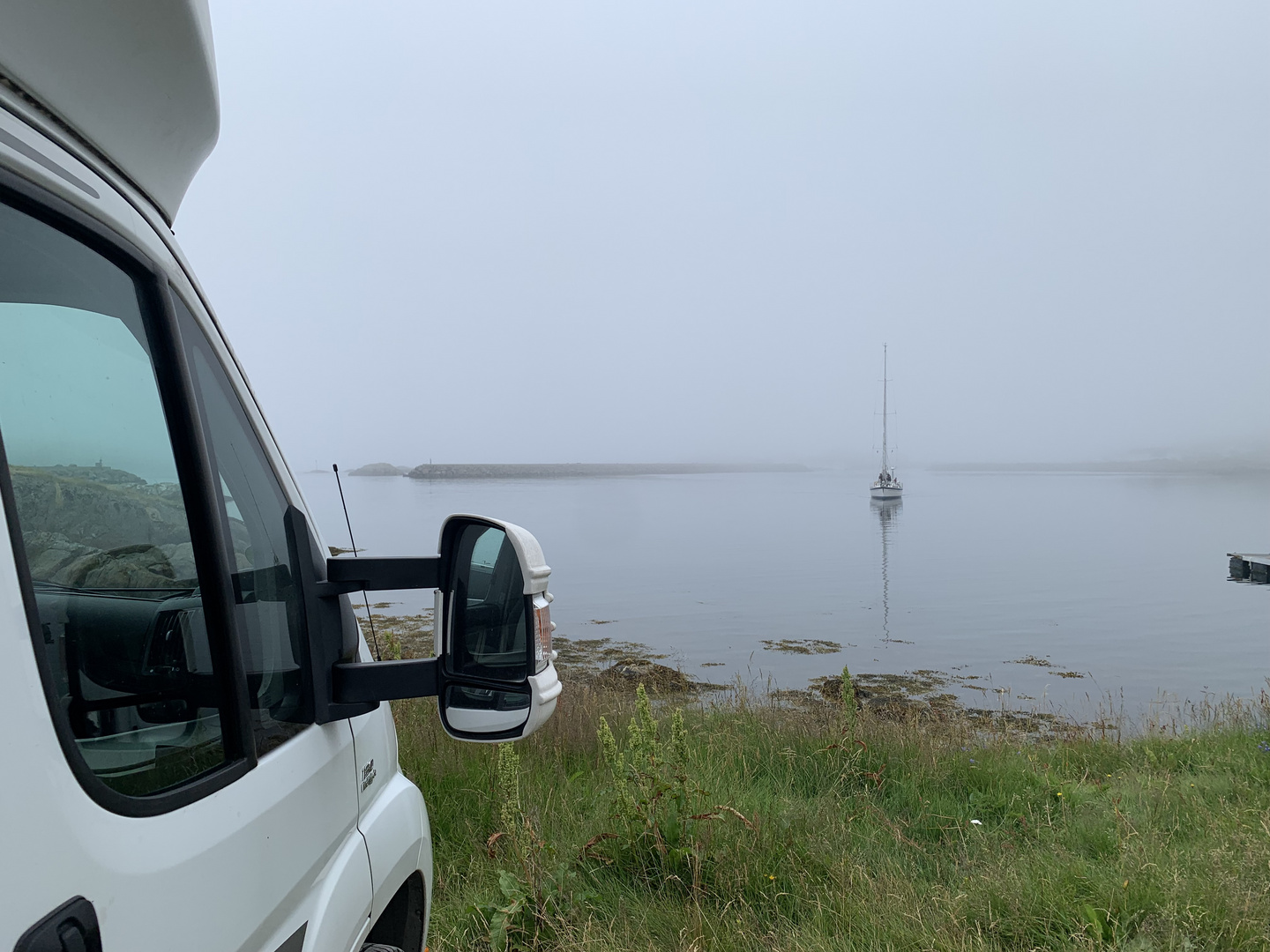 Am Bobilcamp von Stø...