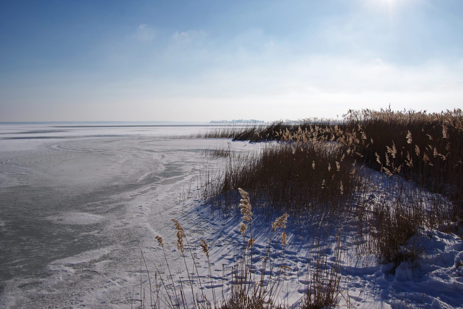 Am Bodstedter Bodden in Wieck a. Darß