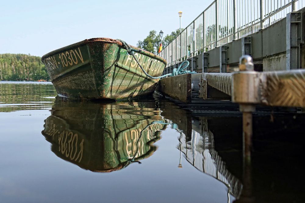 Am Bootsteg...