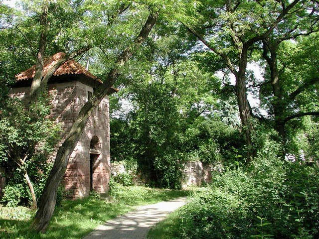 Am Botanischen Garten in Bad Frankenhausen