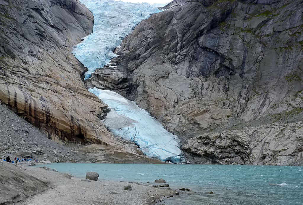 Am Briksdalgletscher