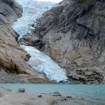 Am Briksdalgletscher