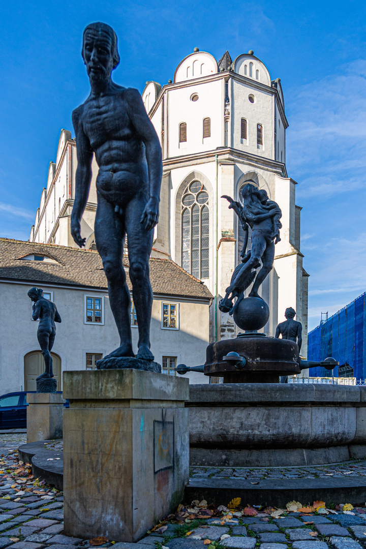 Am Brunnen vor dem Dome ...