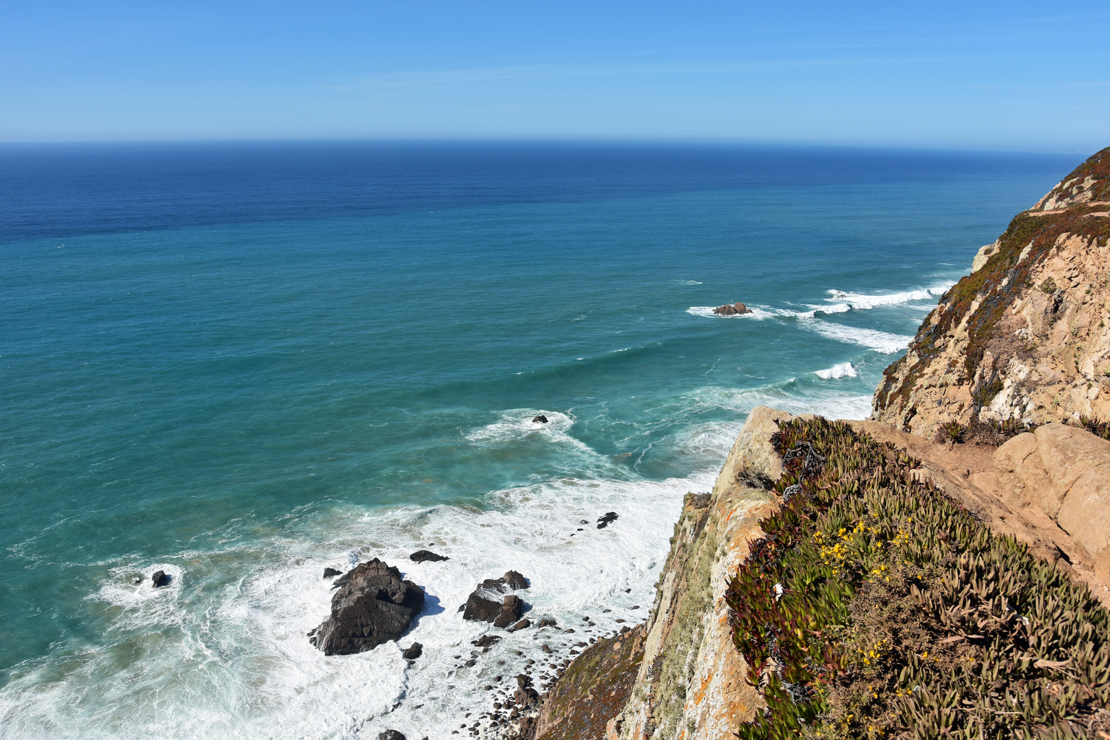 Am Cabo da Roca westlich von Lissabon