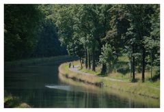 am Canal du Centre (in Belgien)