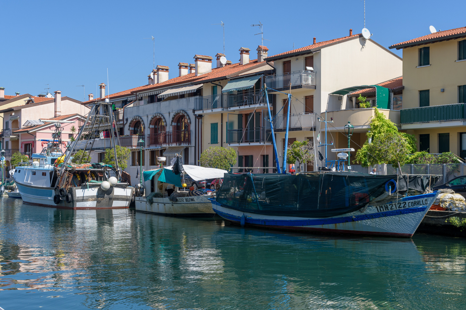 Am Canale Grande in Grado