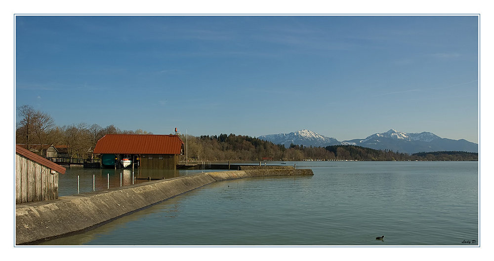 am Chiemsee...