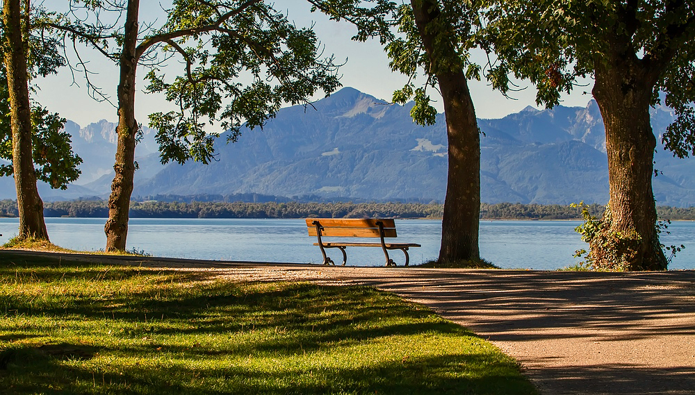 Am Chiemsee ......... .....ach ja,             und wenn.....