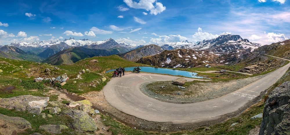 Am Col de la Croix de Fer