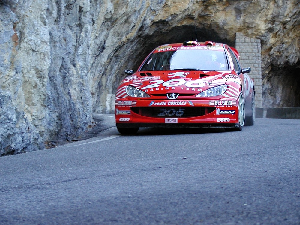 am Col de Turini...