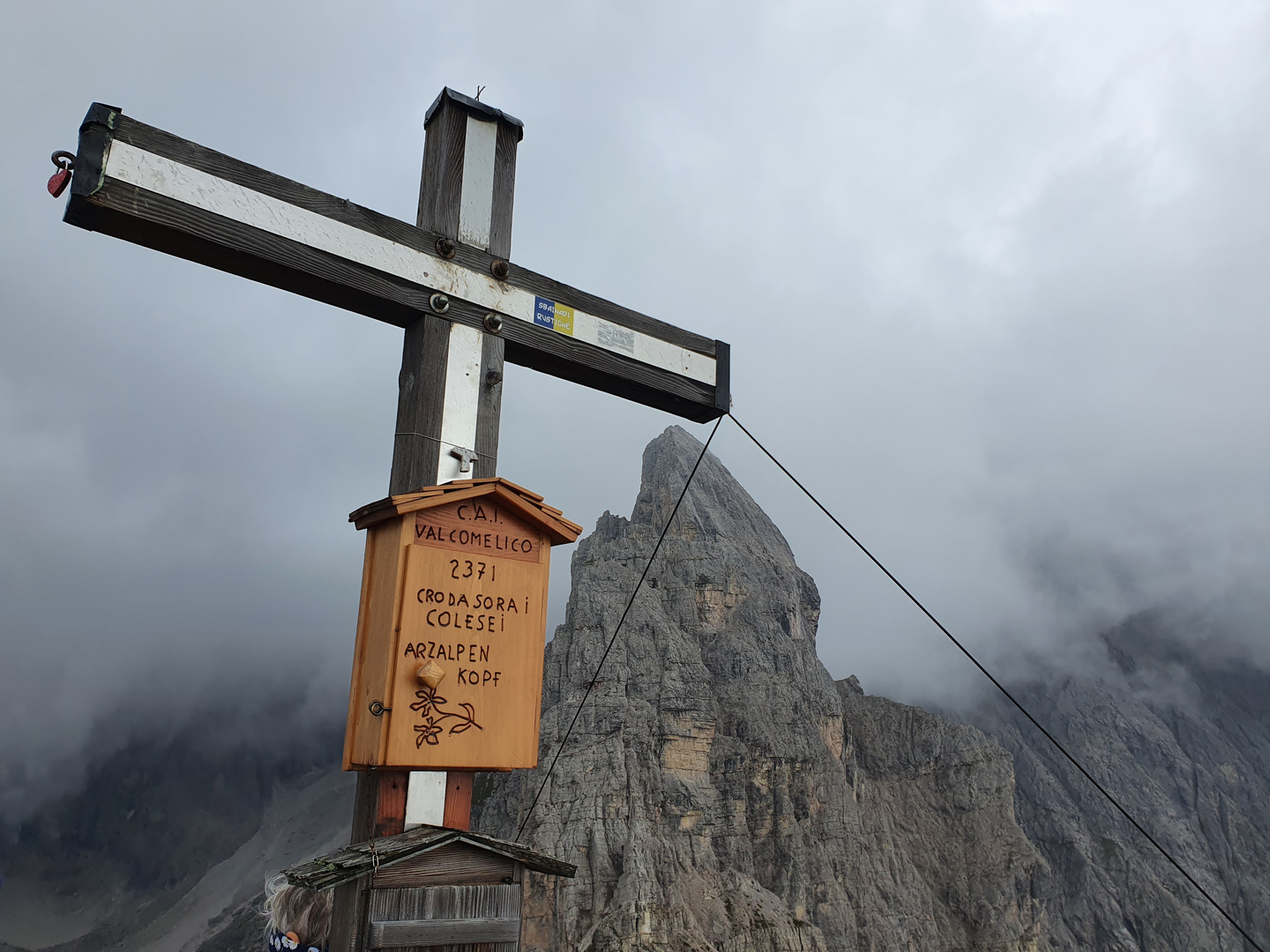 Am Croda Sora i Colesei - Arzalpenkopf