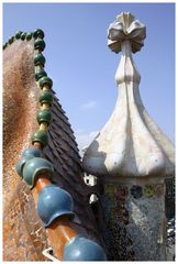 Am Dach des Casa Batlló