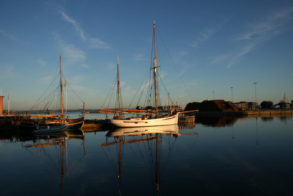 Am dänischen Hafen