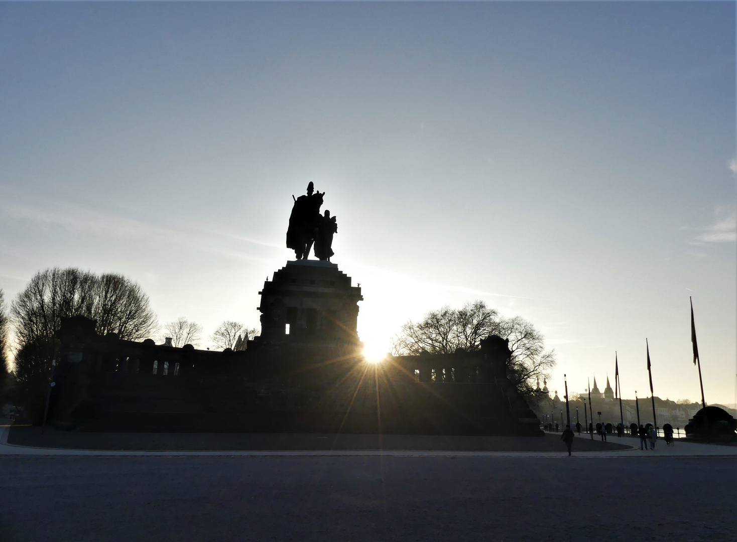 Am Deutschen Eck unterwegs