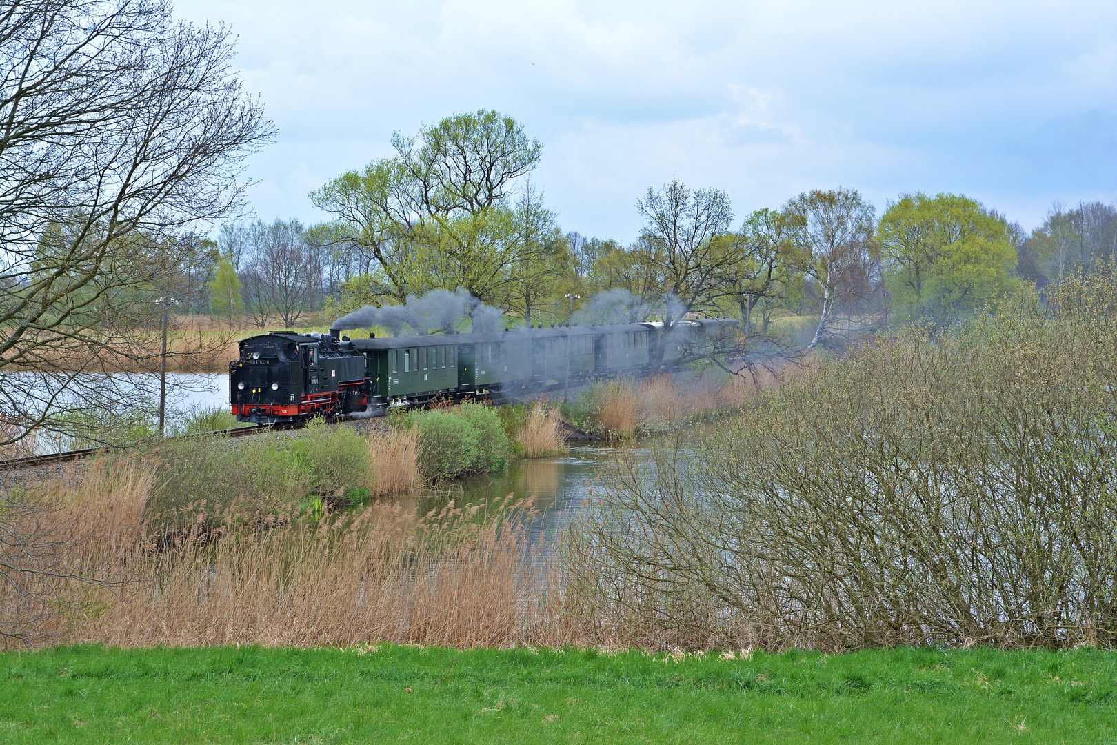Am Dippelsdorfer Teich Foto & Bild historische eisenbahnen, eisenbahn