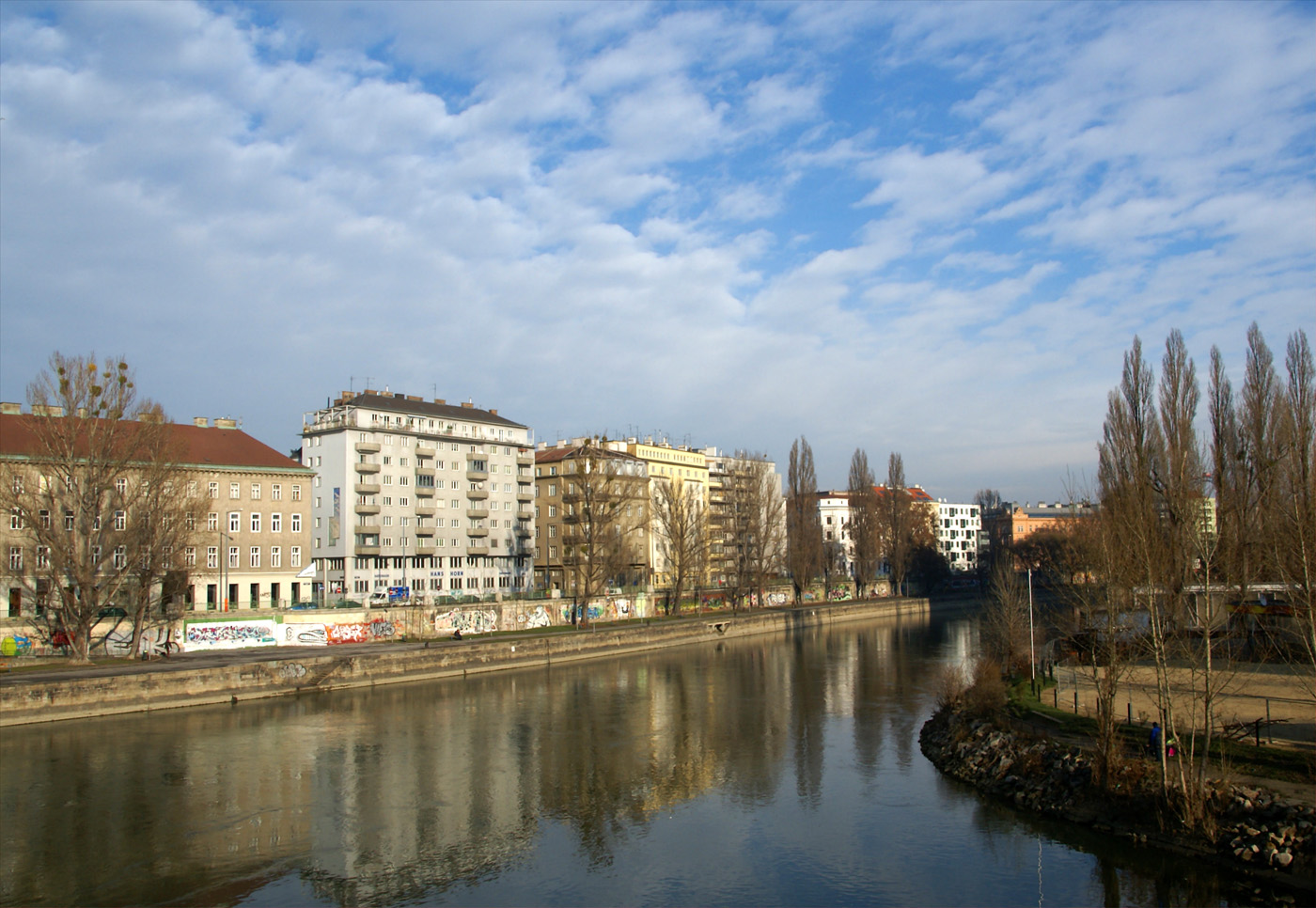 ..am Donau-Kanal..