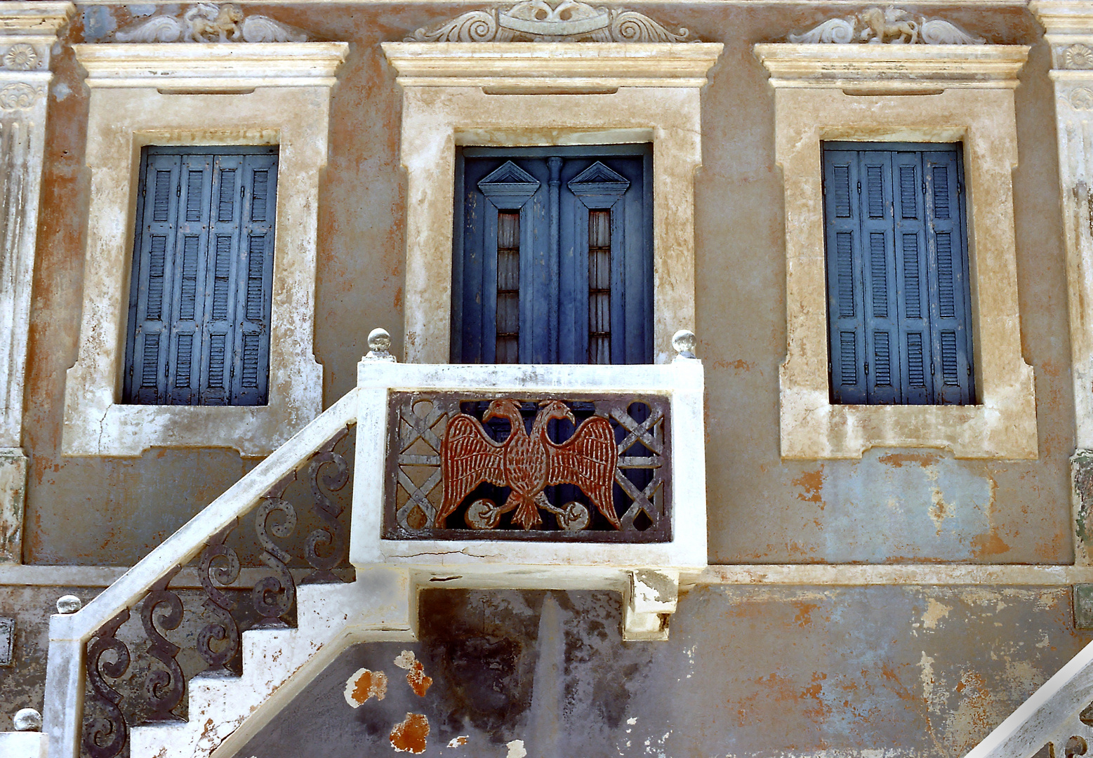 Am Dorfplatz in Olympos