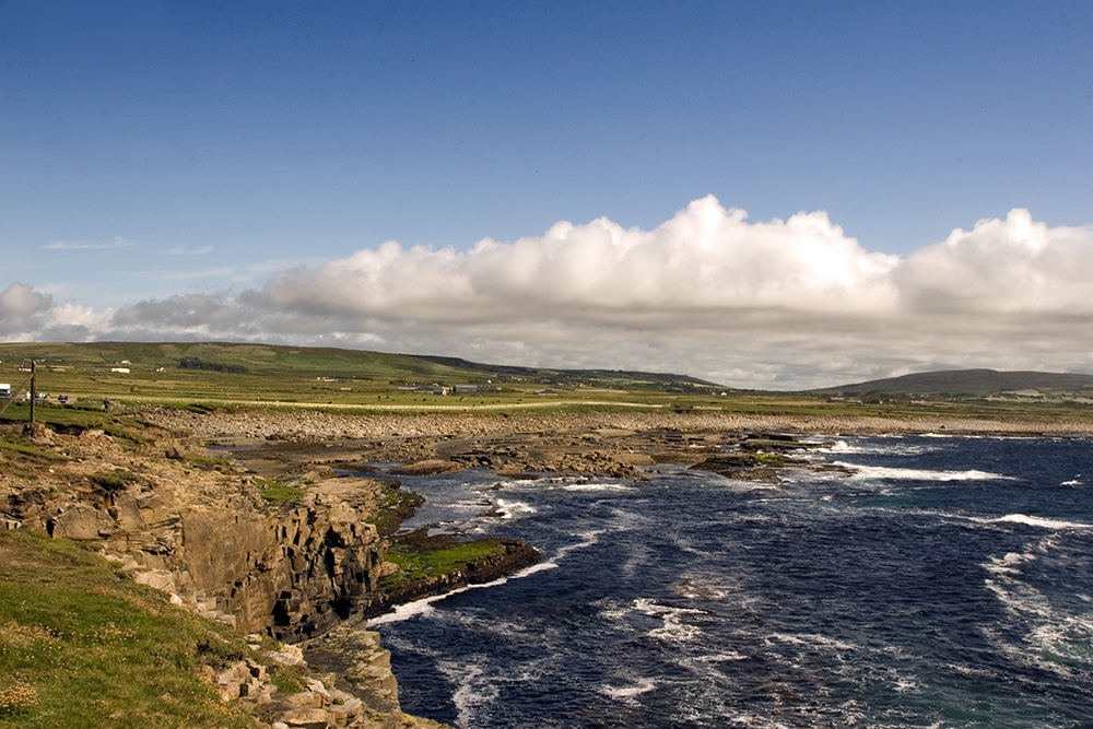 ......am Down Patrick Head in Irland, County Mayo,