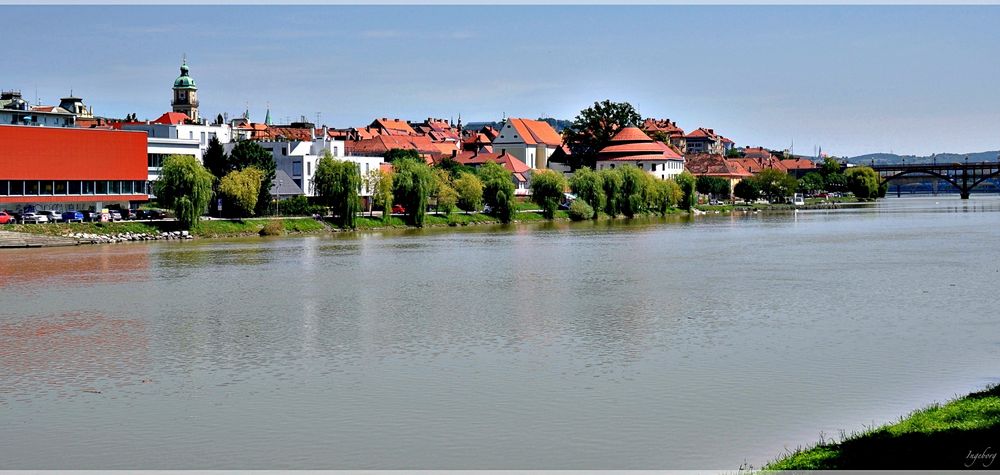 am Drava-Ufer