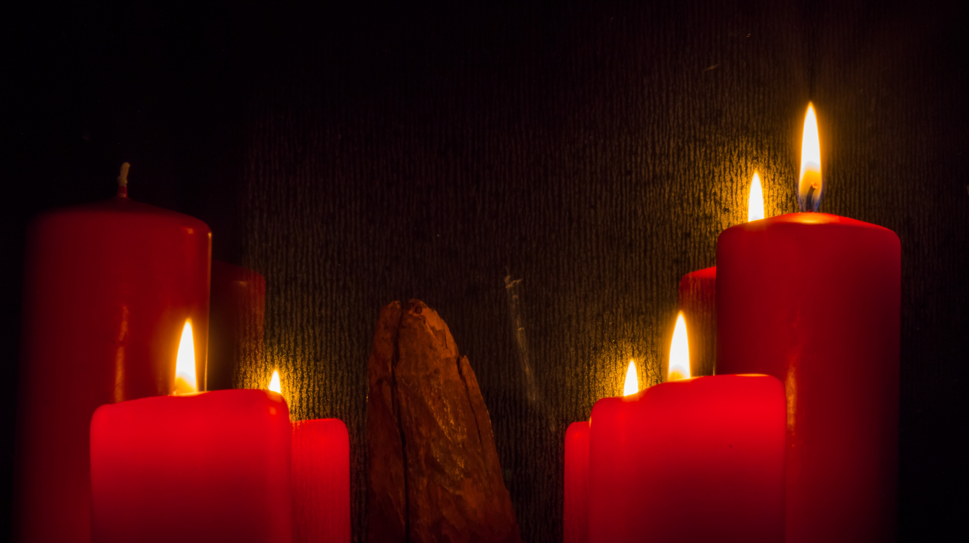 Am dritten Advent Foto &amp; Bild available light, kerzen, spiegelung