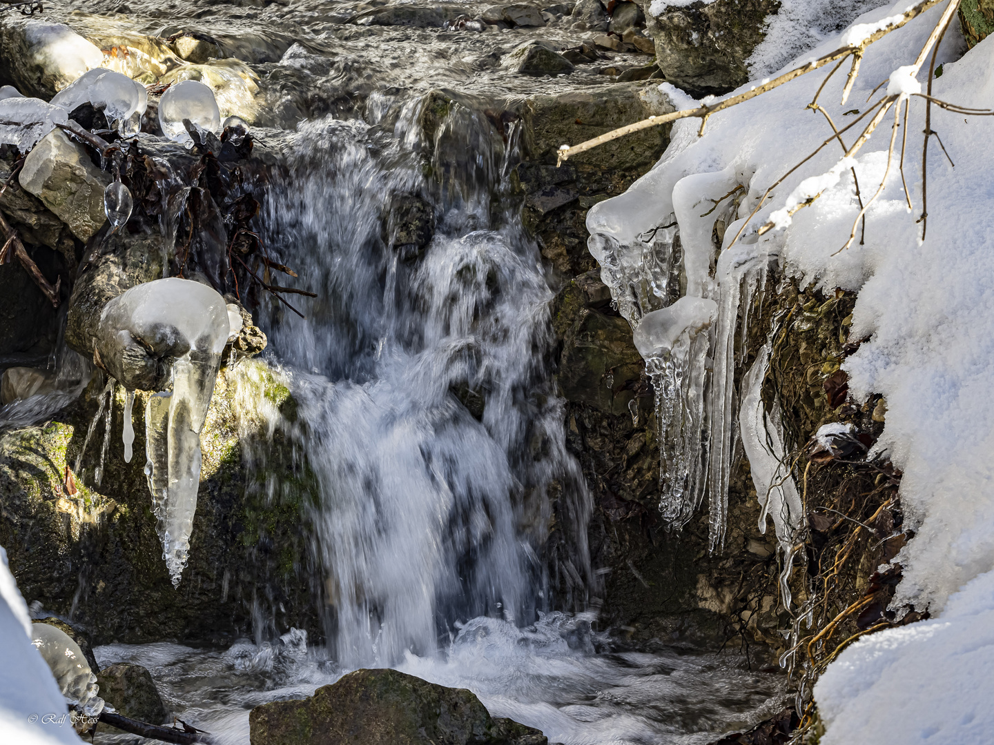 Am Dürrenbach - Eisskulpturen 1