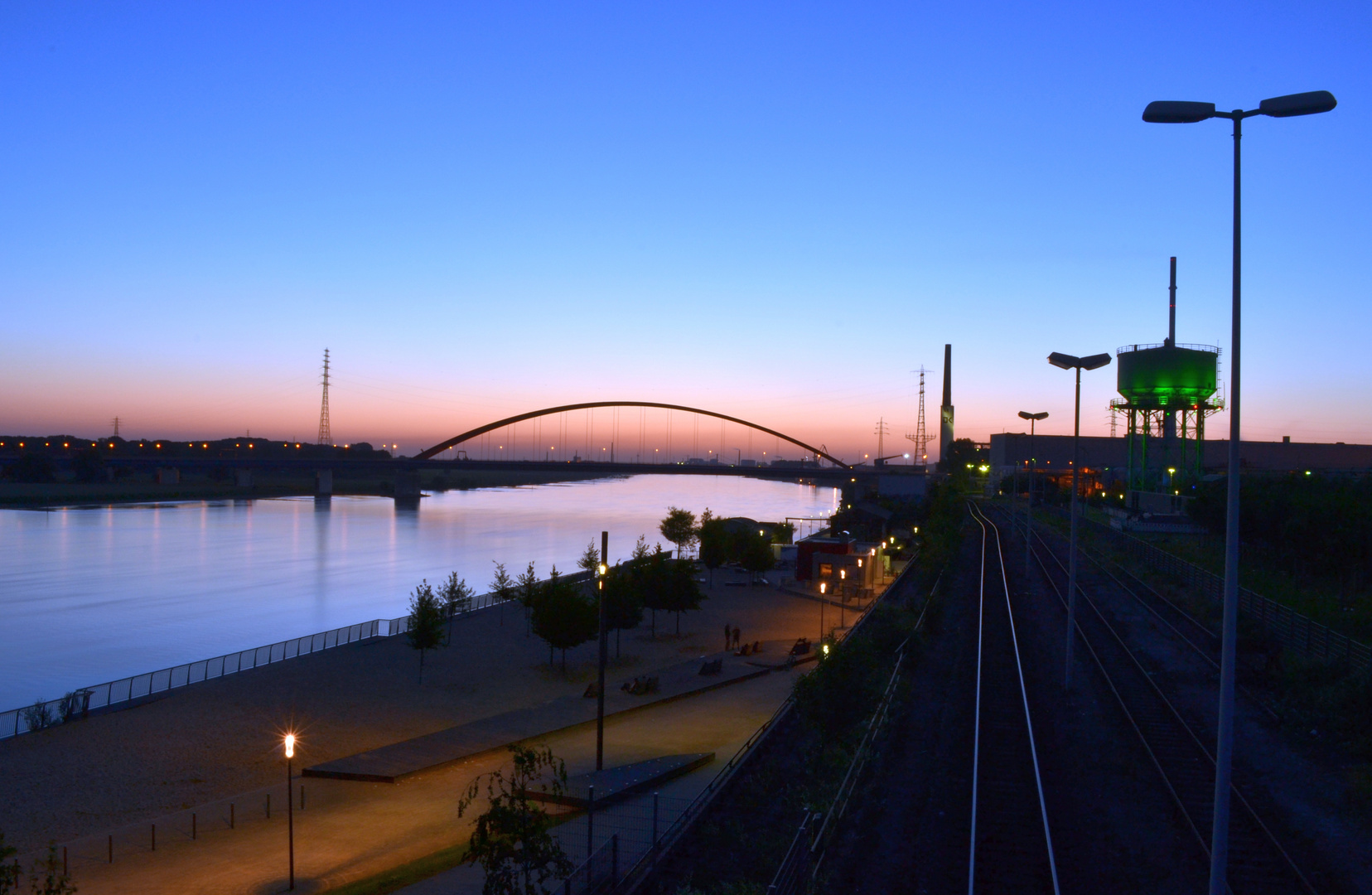 Am Duisburger Rheinpark