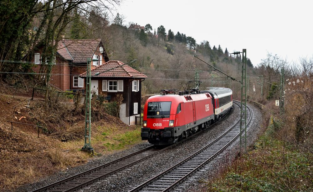 Am ehemaligen Haltepunkt Stuttgart Heslach Foto & Bild dampf, diesel