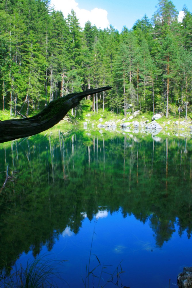 Am Eibsee bei der Zugspitze