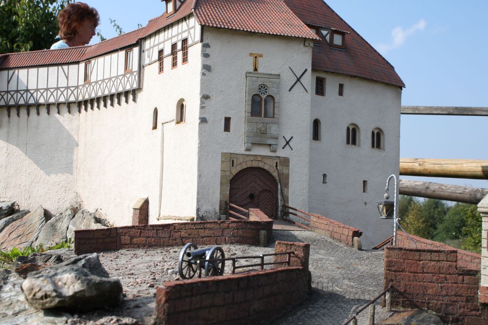 am Eingang der WARTBURG