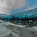 Am Eingang des Gletscher