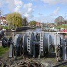 Am Eingang zum Sielhafen im Nordseebad Carolinensiel