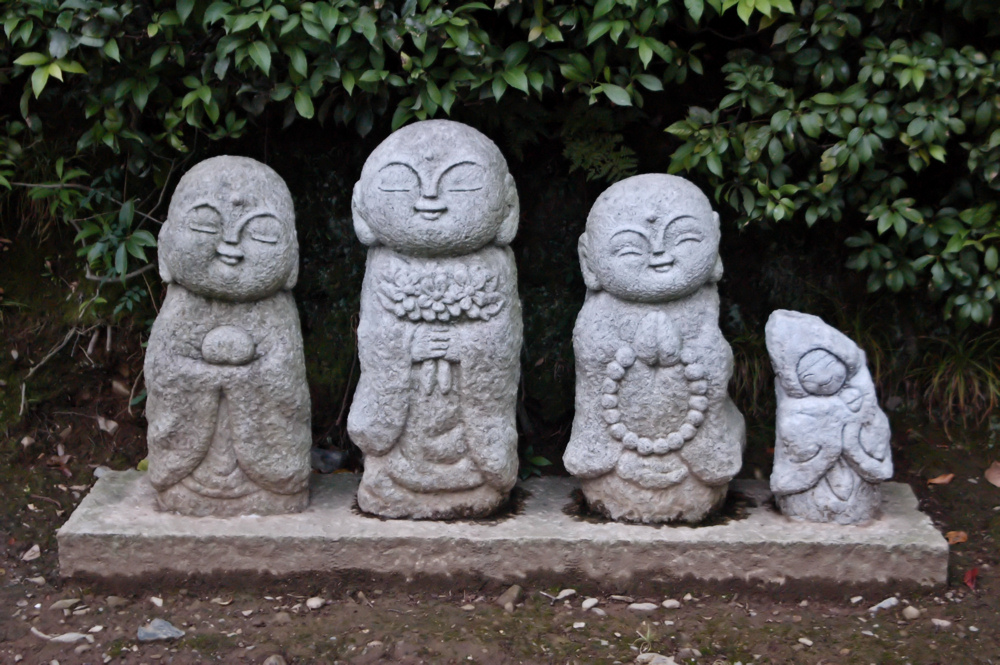 Am Eingang zum Tenryu-ji in Arashiama