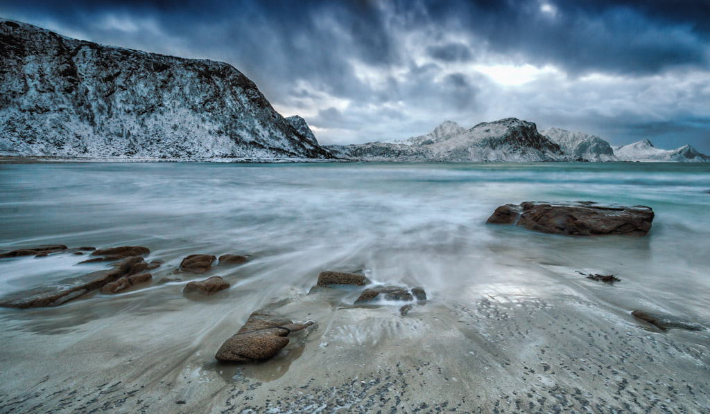 Am eisigen Strand