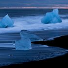 am Eisstrand von Island