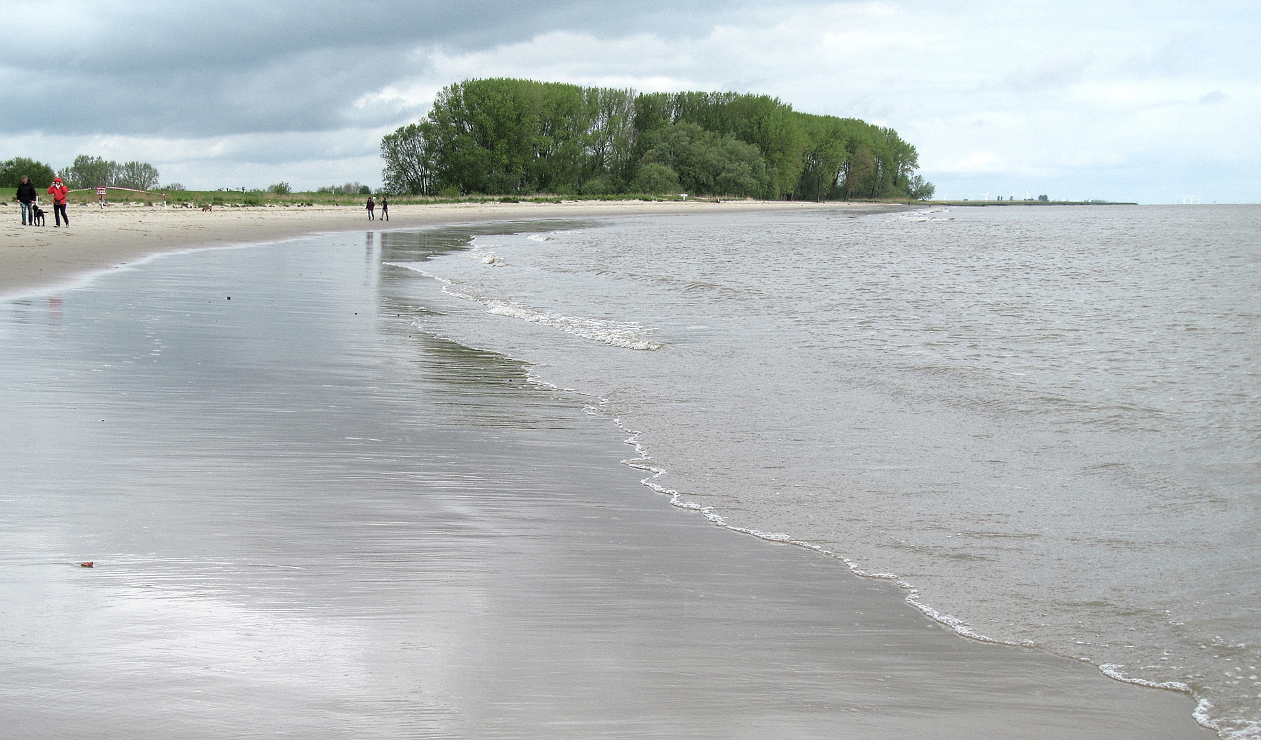 Am Elbestrand ....... auf Krautsand