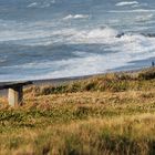 Am Ende der Bovbjerg-Klippen bei Ferring, Mitteljütland (DK)