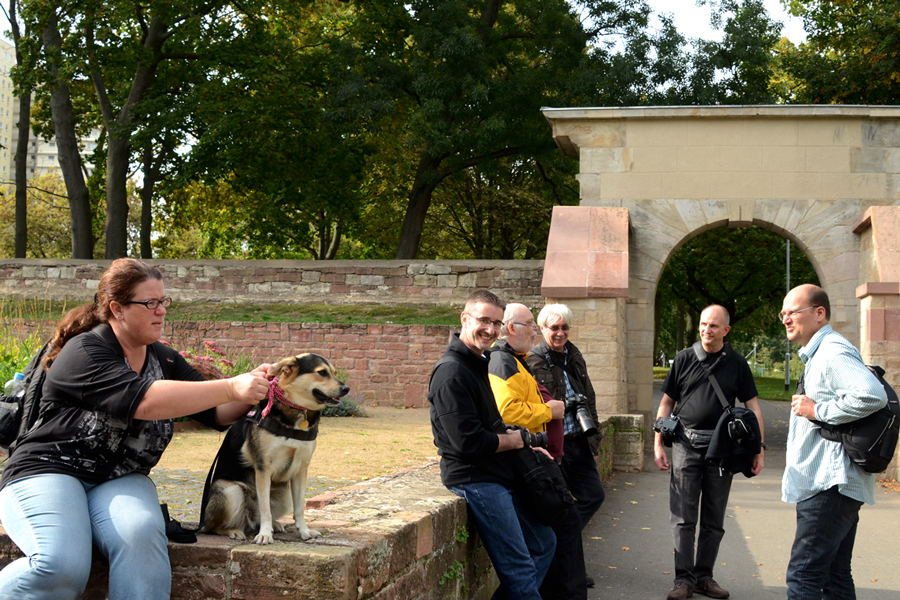 Am Ende der Foto Tour