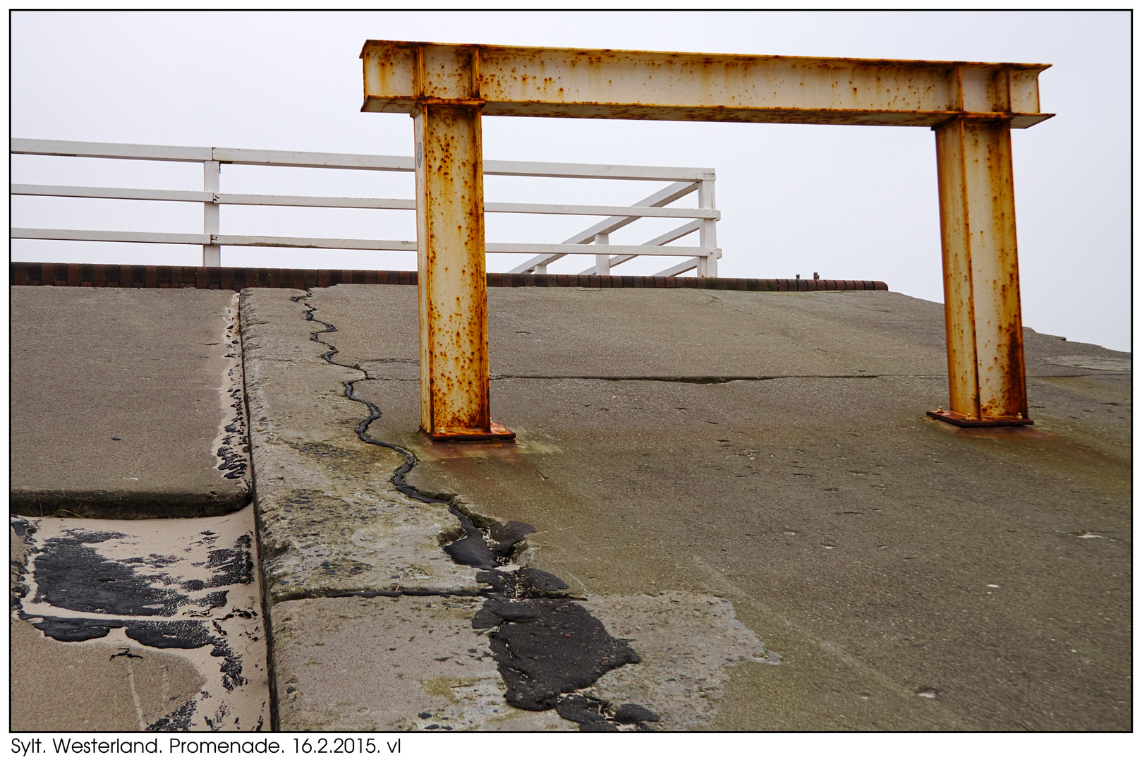 Am Ende der Promenade