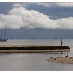 am Ende der Sandbank