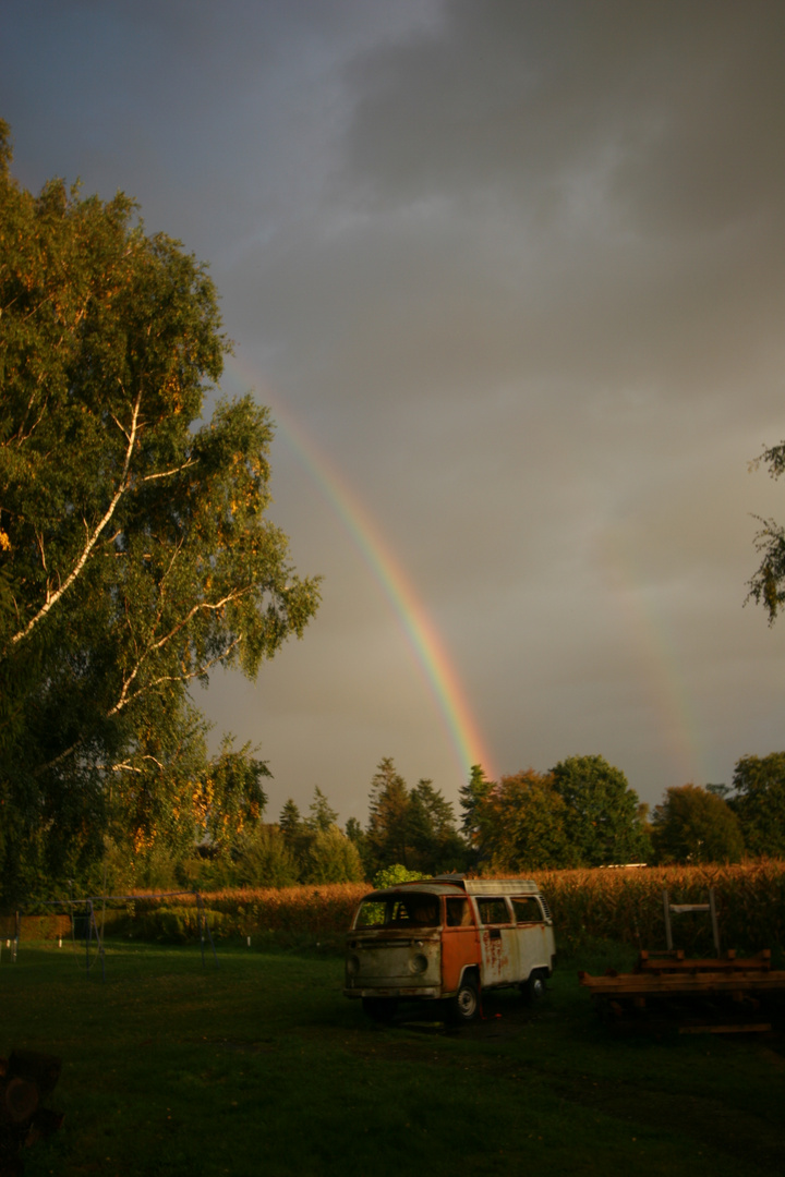 Am Ende des Regenbogen