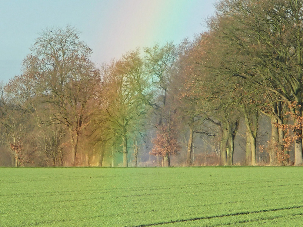 Am Ende des Regenbogens Foto & Bild regenbögen, wetter, natur Bilder auf