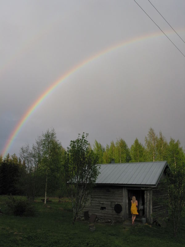 am Ende des Regenbogens