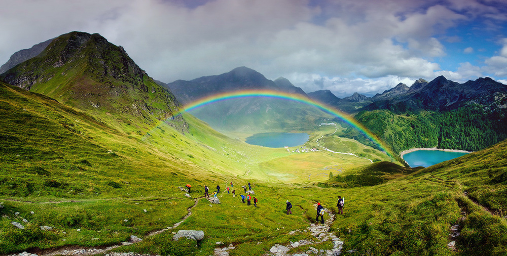 Am Ende des Regenbogens ist...