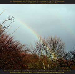 Am Ende des Regenbogens liegt ein Schatz vergraben. Lasst uns ihn 2014 heben!